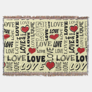 Love Throw Blanket