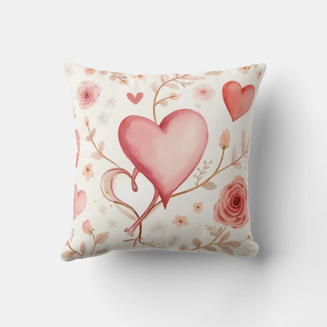 LOVE Throw Pillow (Back)