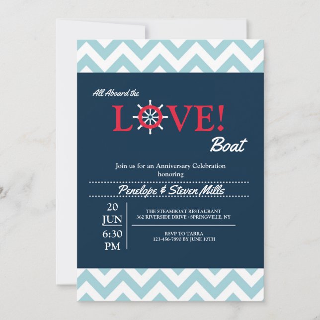 Love Tiller Invitation (Front)
