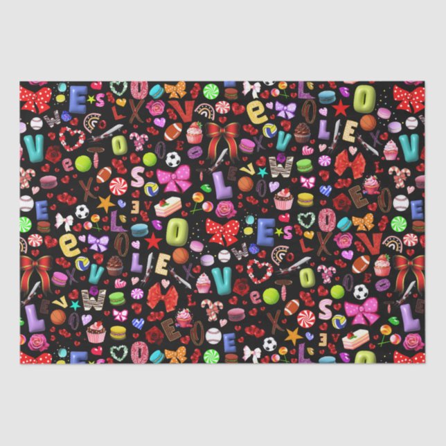 Love Tissue Paper (Front)