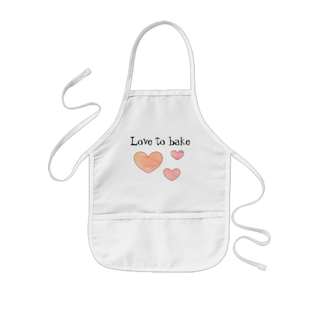 Love to bake apron by dalDesignNZ (Front)