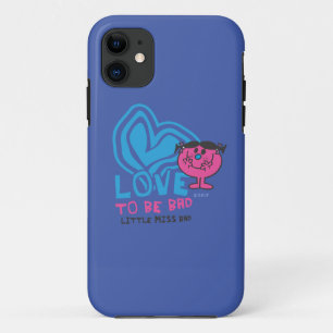 Love To Be Bad   Deformed Heart iPhone 11 Case