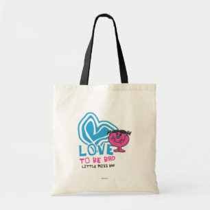 Love To Be Bad Deformed Heart Tote Bag