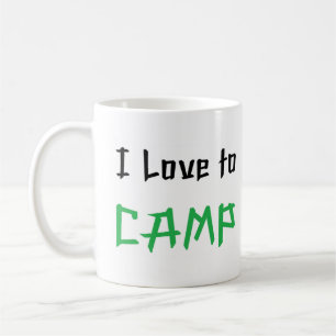 love to camp coffee mug