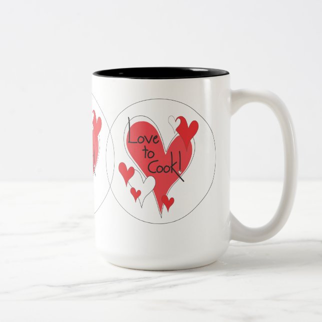 Love to Cook! mug (Right)