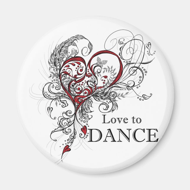 Love to Dance Magnet (Front)