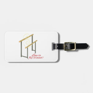 Love To Flip Luggage Tag