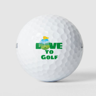 Love To Golf! Golf Balls