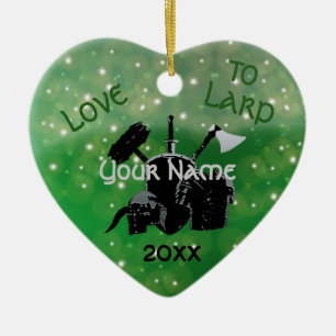 Love to Larp Ceramic Tree Decoration