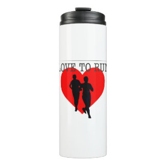 Love To Run Thermal Tumbler