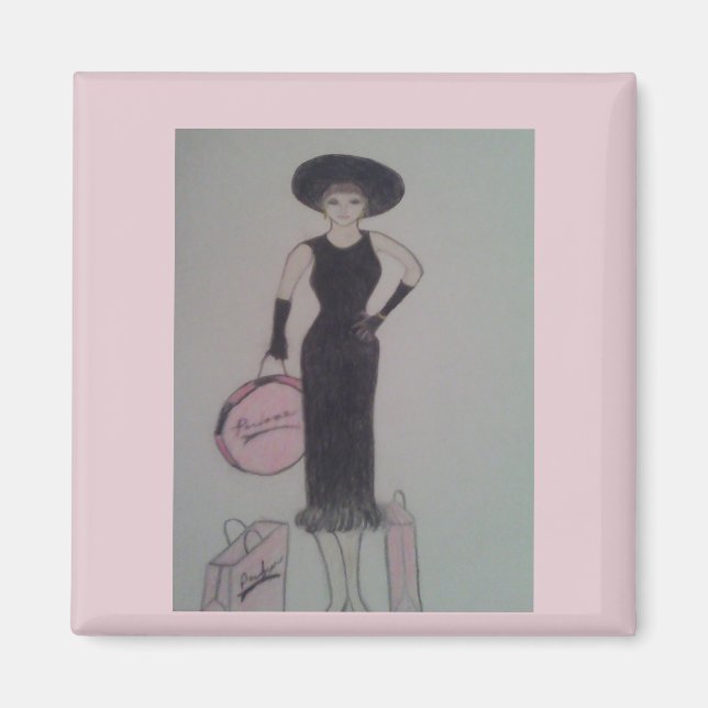 Love to shop magnet (Front)