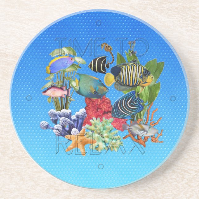 "Love to Snorkle" Coaster (Front)
