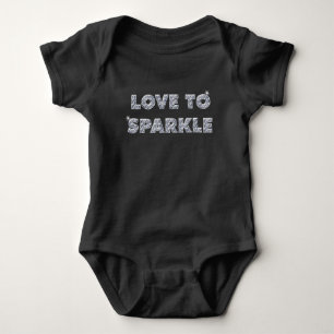 Love To Sparkle Baby Bodysuit