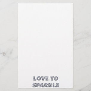 Love To Sparkle Stationery