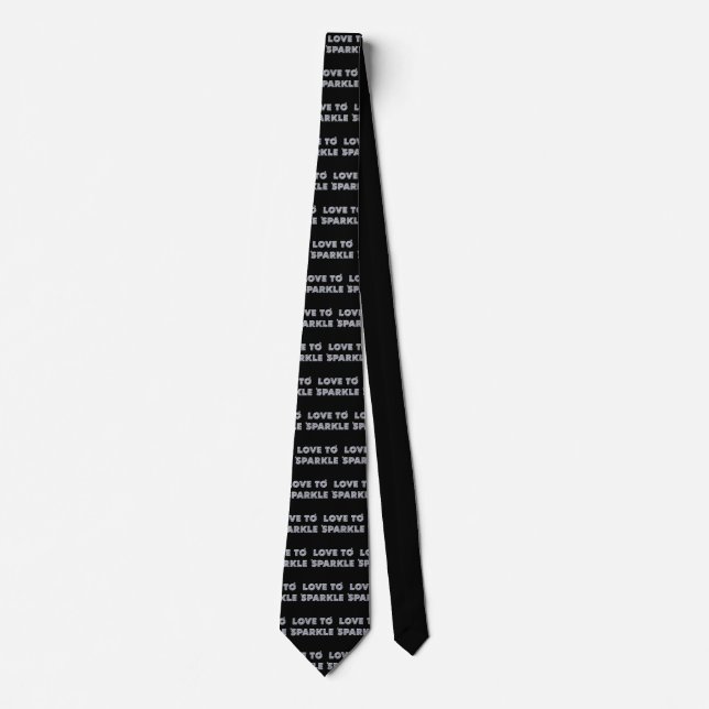 Love To Sparkle Tie (Front)