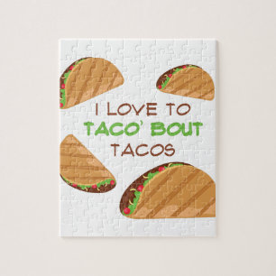 Love To Taco Jigsaw Puzzle