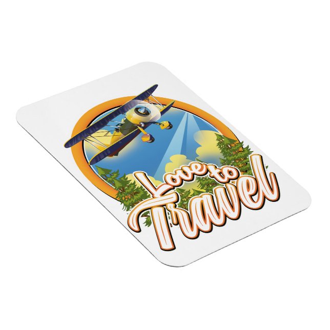 Love to Travel Magnet (Right Side)