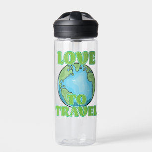 Love to Travel Water Bottle