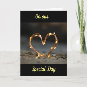 LOVE TO "YOU" ON "OUR ANNIVERSARY" CARD