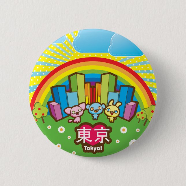 Love Tokyo Button (Front)