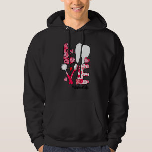 LOVE Tooth Heart Dental Life Funny Valentine's Day Hoodie
