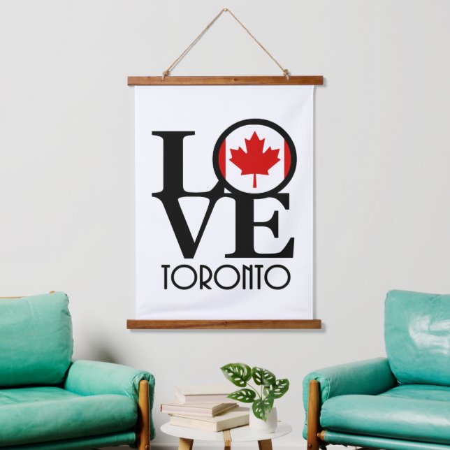 LOVE Toronto  Hanging Tapestry (Living Room)