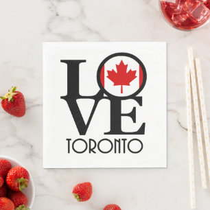 LOVE Toronto Napkin