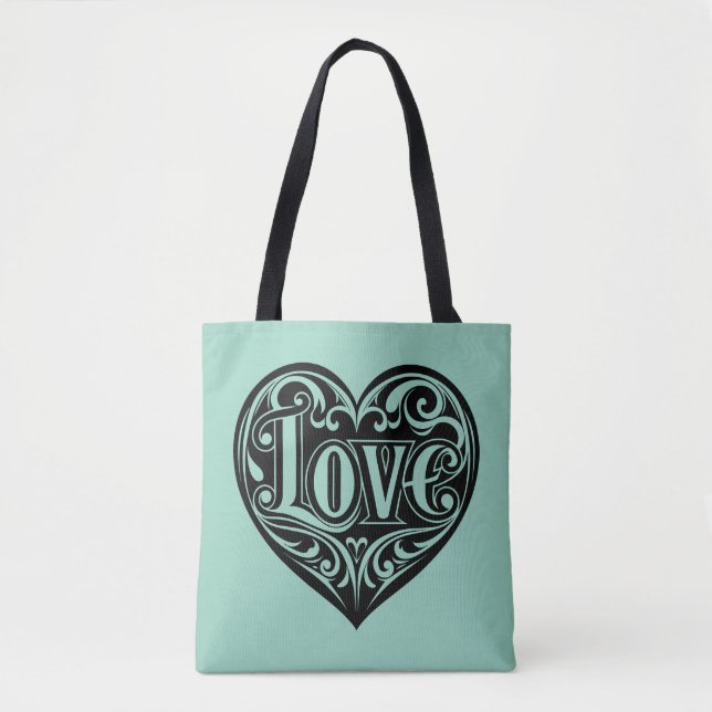 Love  tote bag (Front)