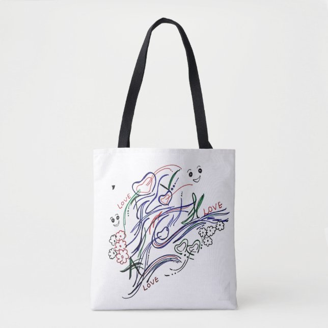 love tote bag (Front)