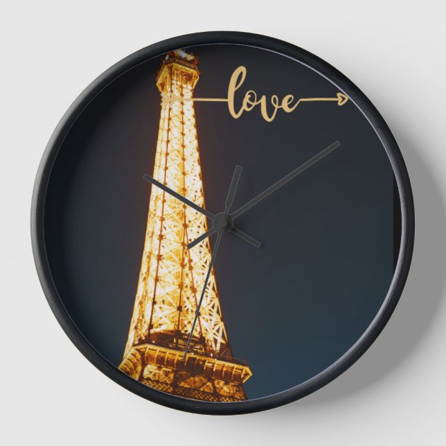 Love Tower  Clock (Front)