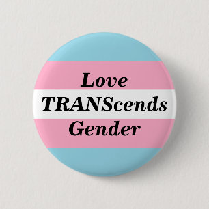 Love TRANScends Gender Button