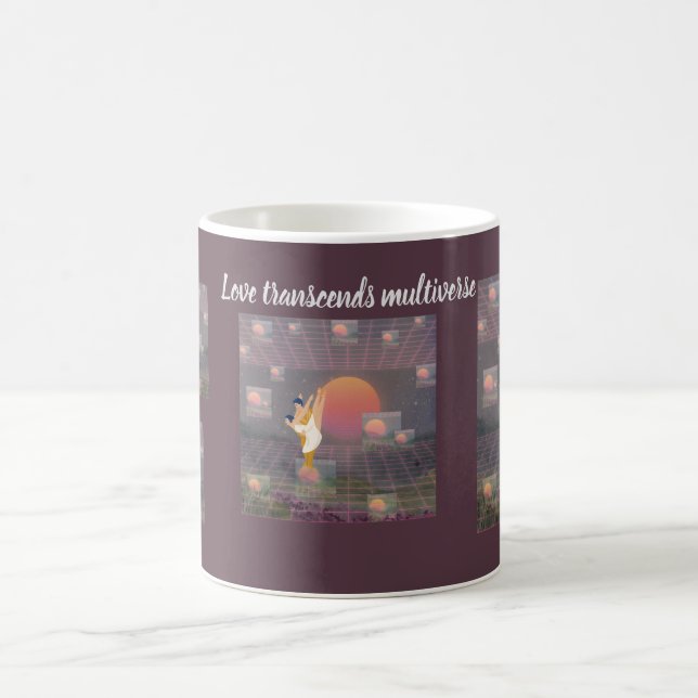 Love Transcends Multiverse Coffee Mug (Center)