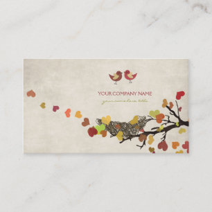 Love Tree Business Card