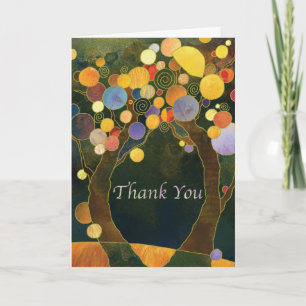 Love Trees Wedding Thank You Cards
