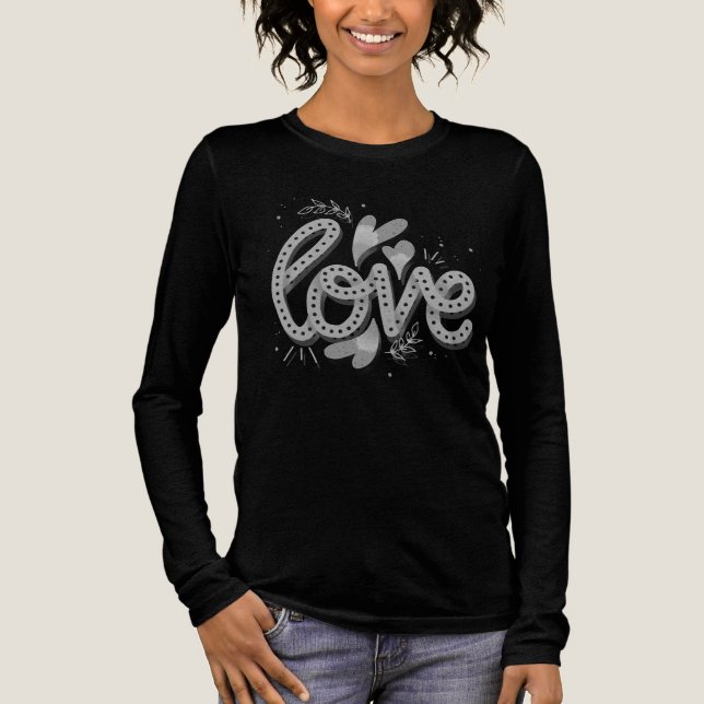 Love  Tri-Blend shirt (Front)