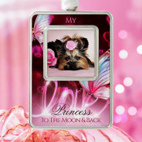 Love Tribute, Pink Hearts & Butterfly - Pet Photo