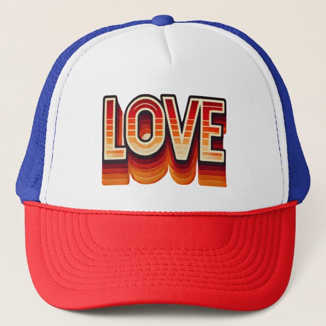 Love Trucker Hat (Front)