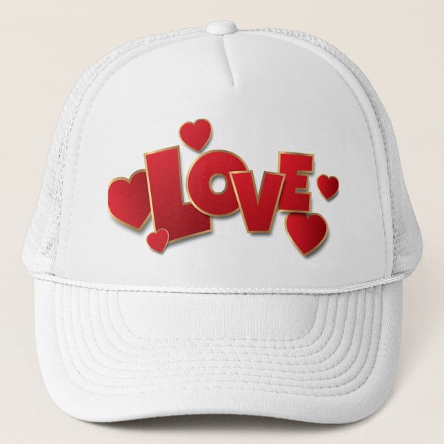 LOVE Trucker Hat, Trucker Hat (Front)