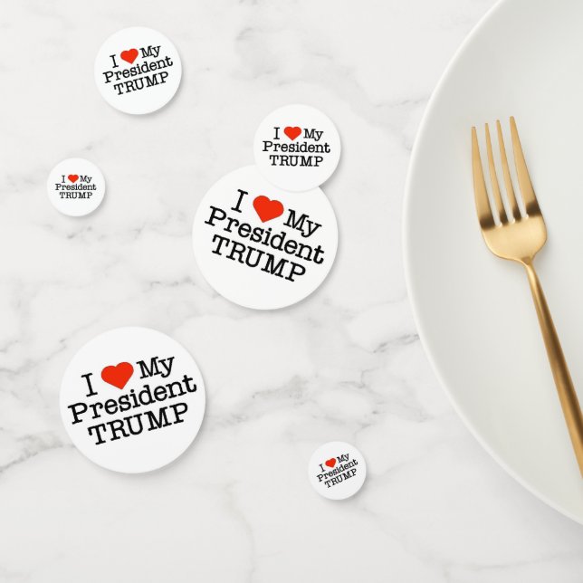 Love Trump Confetti (Group)