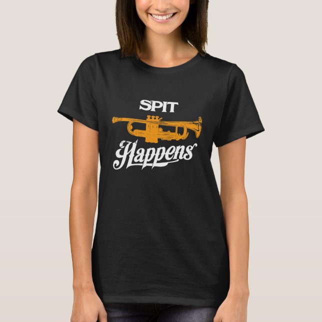 Love Trumpet Instrument T shirt Love Jazz Music Pl (Front)