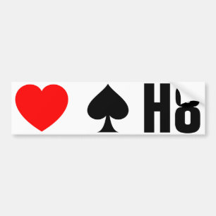 LOVE TRUMPS HATE - <3 <3< H8 BUMPER STICKER