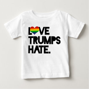 Love Trumps Hate Baby T-Shirt