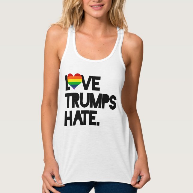 Love Trumps Hate Singlet (Front)