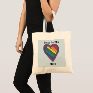 Love Trumps Hate Tote Bag