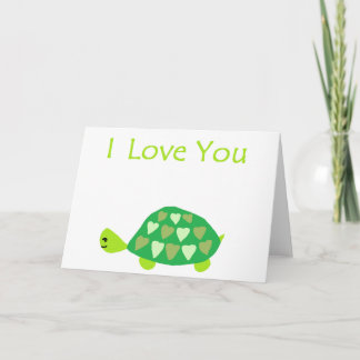 Love Turtle Card