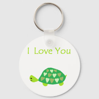 Love Turtle Key Ring