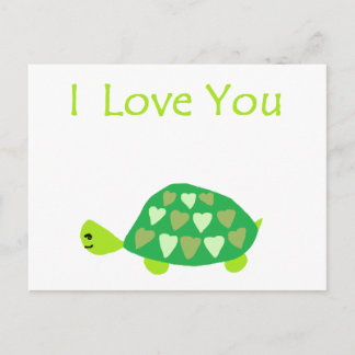 Love Turtle Postcard