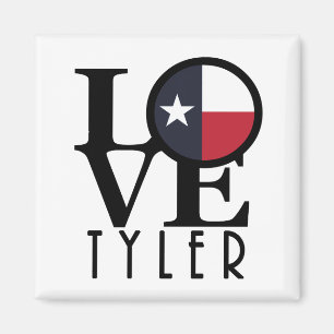 LOVE Tyler Texas Magnet