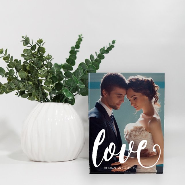 Love Typography Photo and Name Photo Block (Creator Uploaded)