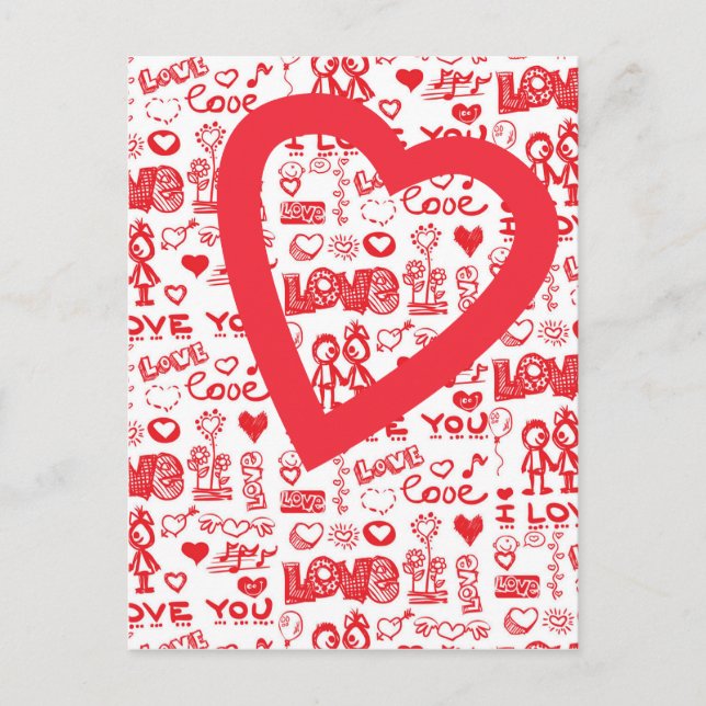 love u postcard (Front)